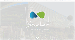 Desktop Screenshot of boucher-paysagiste.com
