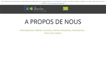 Tablet Screenshot of boucher-paysagiste.com